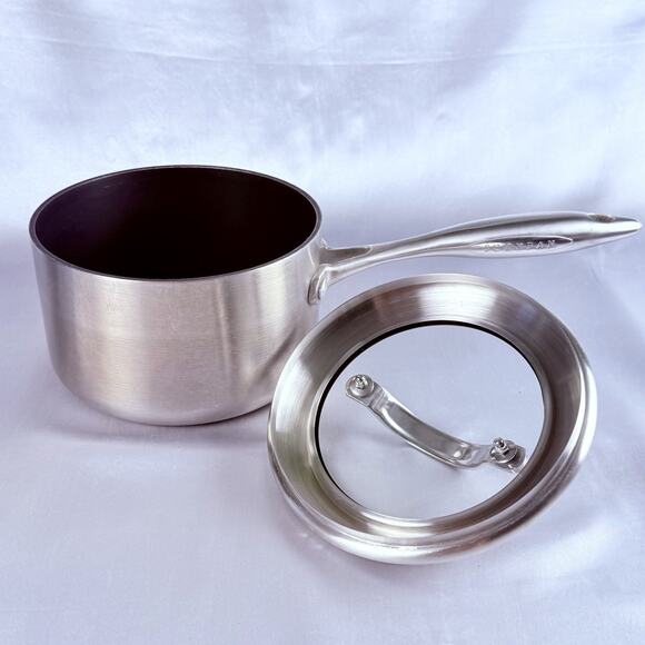 Scanpan CTX 2 Qt Saucepan with Lid Denmark Ceramic Titanium Nonstick Induction - Picture 3 of 11